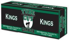 GAMBLER TUBE CUT FILTER TUBES MENTHOL KING 200CT 10/5PK