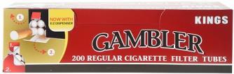GAMBLER TUBES REGULAR 200CT 10/5PK