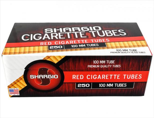 SHARGIO TUBE  100'S RED  250CT