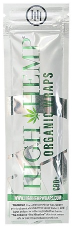 HIGH HEMP ORGANIC WRAPS**CONTAINS (NO TOBACCO) OR NICOTINE**