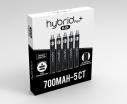 HYBRID PLUS 700MAH 5PK - BLACK