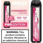 BREEZE PRO 2000 - STRAWBERRY CREAM   (MSRP:$17.99)**1 - 2 BOX LIMIT PER SKU (LIMIT BASED ON AVAILABILITY)**