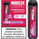 BREEZE PRO 2000 - POMEGRANATE BERRY MINT  (MSRP:$17.99)**1 - 2 BOX LIMIT PER SKU (LIMIT BASED ON AVAILABILITY)**