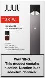 JUUL DEVICE KIT 1PK (5%) $8.99 VIRGINIA TOBACCO**NOT FOR ONLINE SALES** LIMITED WHILE INVENTORY LASTS - NO RETURNS, NO EXCHANGES.