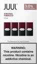 JUUL PODS 3% VIRGINIA TOBACCO 4PK**NOT FOR ONLINE SALES**
