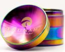 TSUNAMI DRY HERB GRINDER (75MM/4 PART) RAINBOW*FOR TOBACCO USE ONLY* **NO RETURNS**