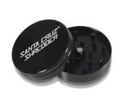 SANTA CRUZ ALUMINUM GRINDER 2PC MEDIUM - BLACK