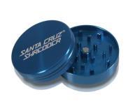 SANTA CRUZ ALUMINUM GRINDER 2PC MEDIUM - BLUE