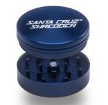 SANTA CRUZ ALUMINUM GRINDER 2PC LARGE - BLUE