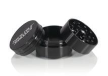 SANTA CRUZ ALUMINUM GRINDER 3PC MEDIUM - BLACK