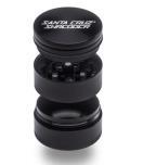 SANTA CRUZ ALUMINUM GRINDER 3PC LARGE - BLACK