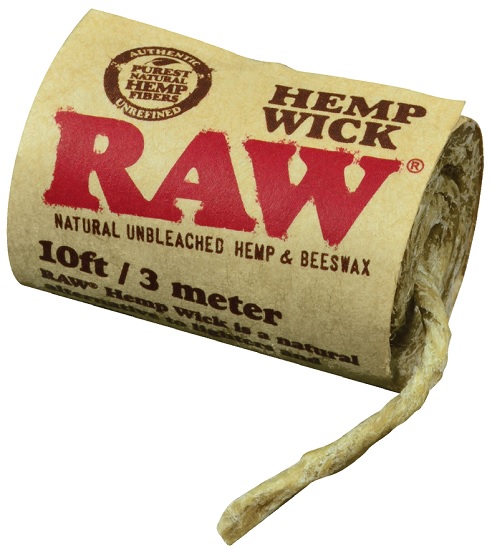RAW HEMP WICK SMALL10FT/3 METER