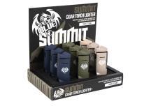 SUMMIT CIGAR TORCH 9CT DISPLAY SPECIAL BLUE