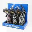 TORCH AVENGER DISPLAY SPECIAL BLUE 6CT SKULL DESIGN