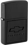 ZIPPO CHEVROLET LOGO BLK MATTE $34.95