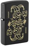 ZIPPO JOKER BLACK MATTE $28.95
