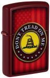 ZIPPO DONT TREAD ON ME RED