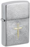 ZIPPO CROSS BRUSHED CHROME-$26.95