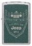 ZIPPO JEEP GREEN CHROME $29.95