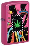 ZIPPO CANNABIS PINK MATTE $31.95
