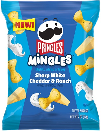 PRINGLES MINGLES WHITE CHEDDAR & RANCH 2OZ