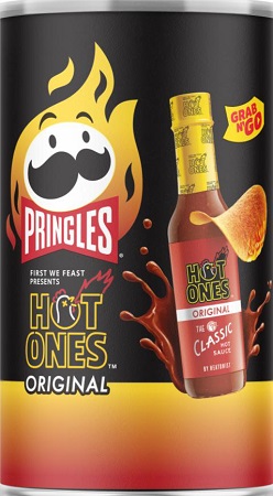 PRINGLES 71G HOT ONES ORIGINAL 2.5OZ**AVAILABLE 12/2025 BY SPECIAL ORDER AND EMAIL ONLY, ALLOW 21 DAYS LEADTIME**