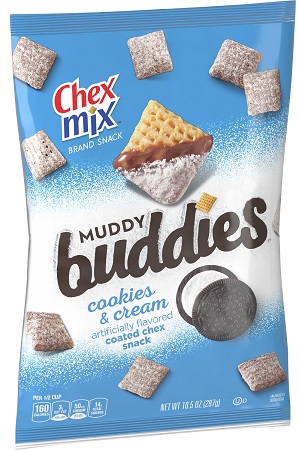 CHEX MIX MUDDY BUDDIES COOKIES & CREAM