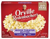 ORVILLE REDENBACHER MOVIE THEATER BUTTER 6CT**AVAILABLE BY SPECIAL ORDER AND EMAIL ONLY, ALLOW 21 DAYS LEADTIME**