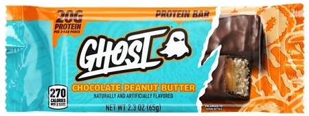 GHOST PROTEIN BAR CHOCOLATE PEANUT BUTTER 2.3OZ*AVAILABLE 10/1/2026*