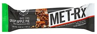 MET-RX BIG 100 CRISPY APPLE PIE 3.52OZ