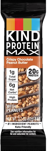 KIND PROTEIN MAX CRISPY- CHOCOLATE PEANUT BUTTER- 2.2OZ