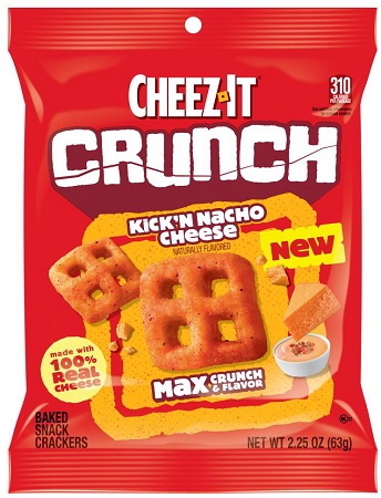 CHEEZ IT CRUNCH KICK'N NACHO CHEESE 2.25OZ**AVAILABLE 12/2025**