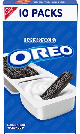 NAB - OREO HANDI-SNACKS 10PK**MANUFACTURER GUARANTEED SHELF LIFE IS 45 DAYS**