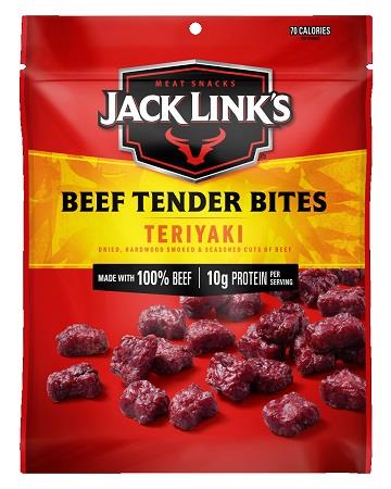 JACK LINK'S 3.25OZ BITES TERIYAKI*$3.00 OFF PER CASE*