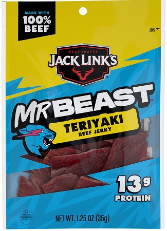 JACK LINK'S 1.25OZ TERIYAKI