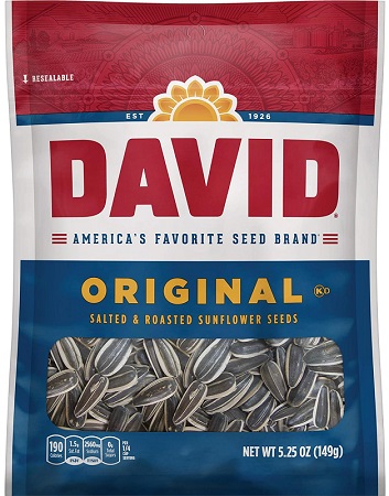 DAVID SUNFLOWER SEEDS ORIGINAL12/5.25OZ