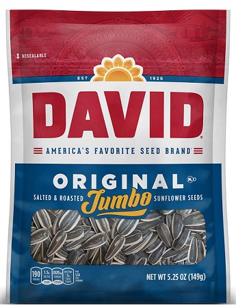 DAVID SEEDS JUMBO SEEDS ORIGINAL12/5.25OZ