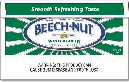 BEECH-NUT WINTERGREEN CHEWING TOBACCO (3OZ)