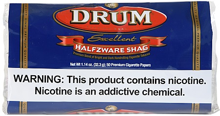 DRUM HALFZWARE POUCH TOBACCO (1.14OZ)