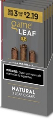GAME LEAF CIG 3/2.19 NATURAL**(REPLACES 2/$1.49)**