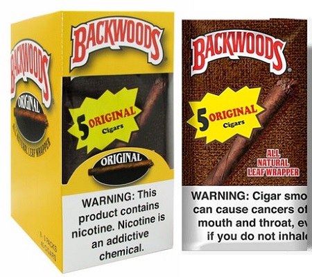 BACKWOODS 5PK ORIGINAL (YELLOW)