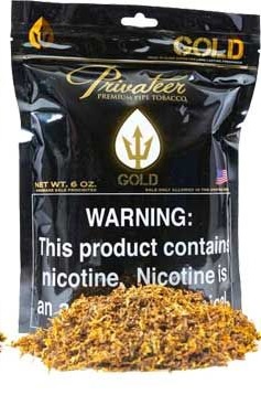 PRIVATEER PIPE TOBACCO GOLD 6OZ