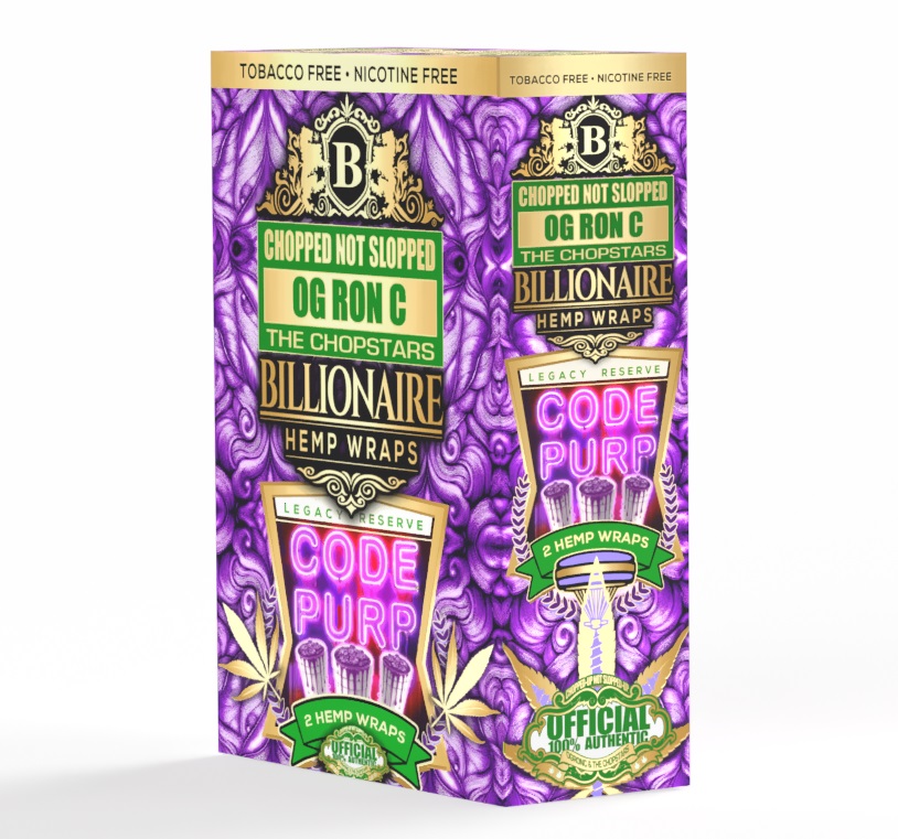BILLIONAIRE HEMP WRAP LEGACY RESERVE - CODE PURP