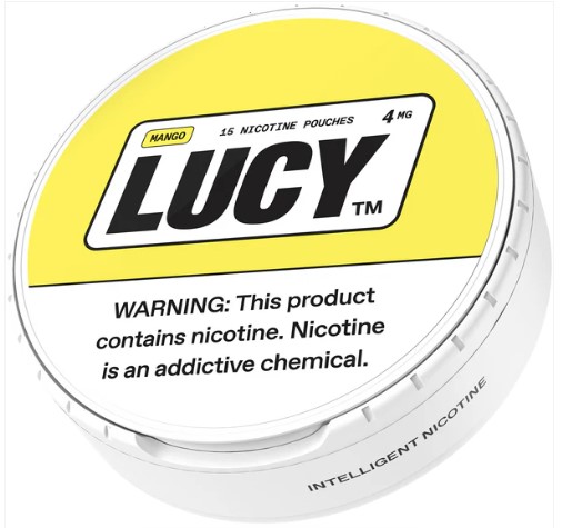 LUCY NIC POUCHES 4MG MANGO**$3.00 OFF PER ROLL PROMOTION**
