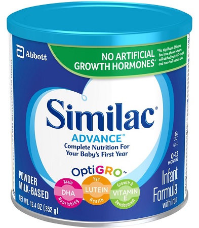 SIMILAC ADVANCE POWDER 12.4OZ**$5.00 OFF PER CASE--MICHIGAN WIC ITEM 11/1/21**